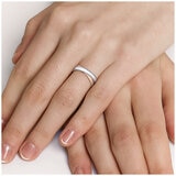 18KT White and Rose Gold Fancy Ring