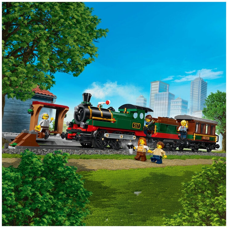 LEGO City Vintage Steam Train - Toy Building Set 60511