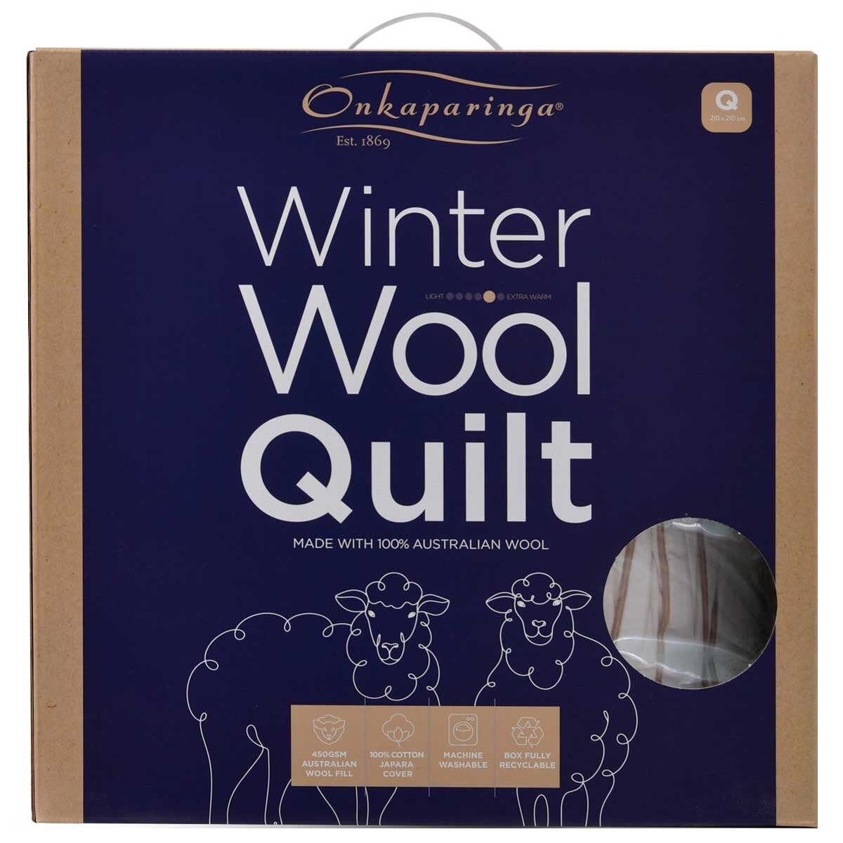 Onkaparinga Wool Quilt Queen