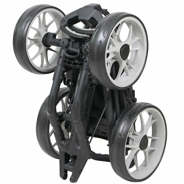 Incontro Sports CaddyCruiser One-Click Folding 4 Wheel Golf Push Carts