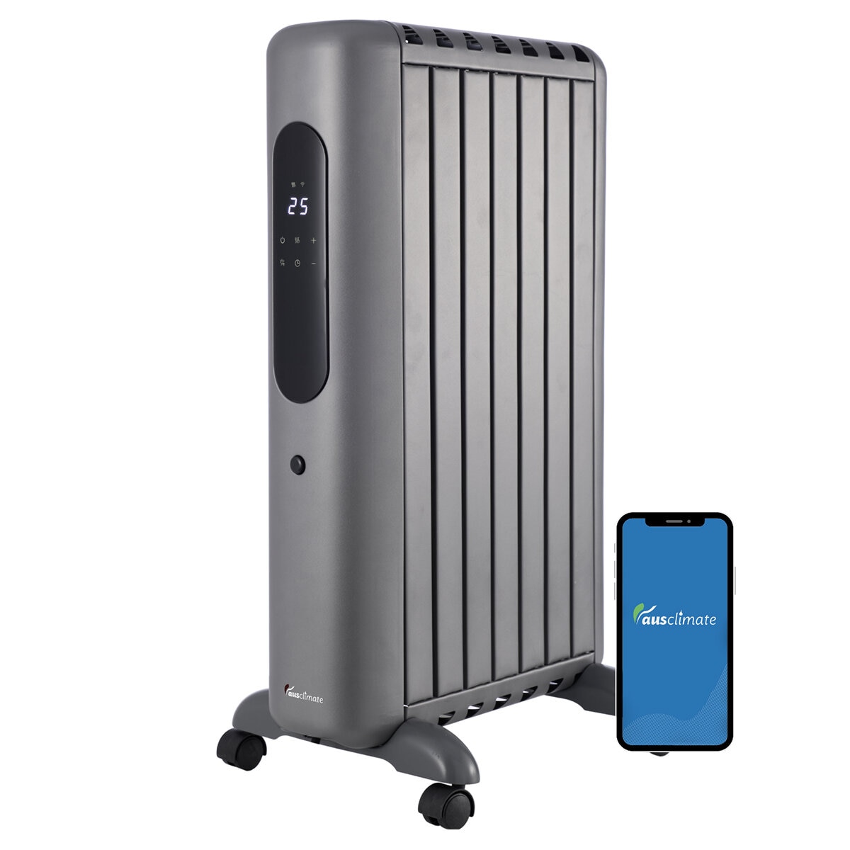 Ausclimate SmartEnclosure Medium 7 Fin 1500W Oil Filled Heater ACOC157