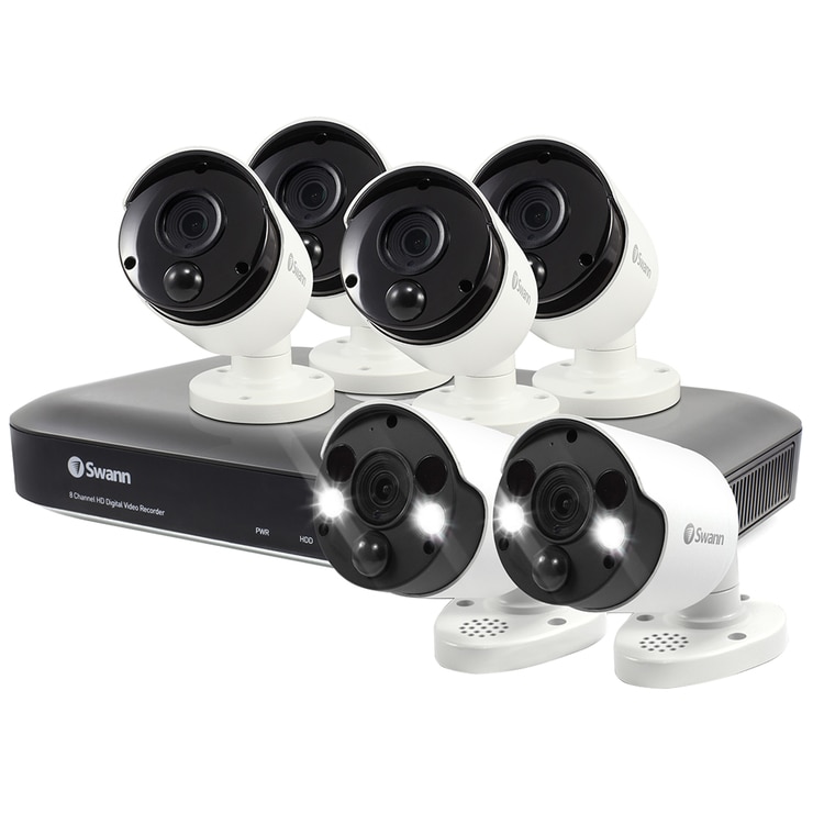 Swann 6 Camera 8 Channel 4K Ultra HD DVR Security System SWDVK