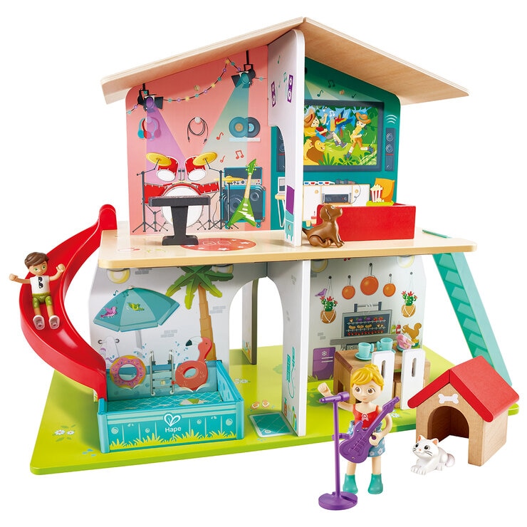 Hape Rock & Slide House Sound Effects