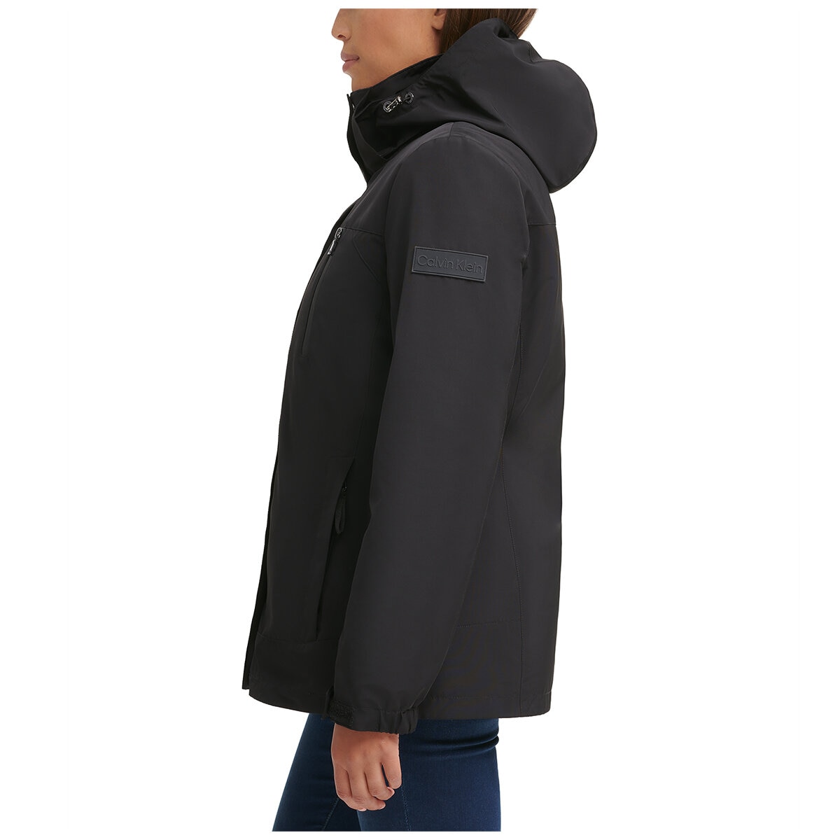 Calvin Klein Women's 3 In 1 Jacket Black