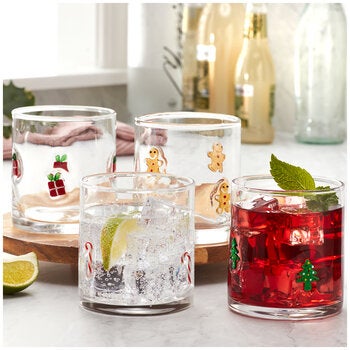 Pandex Holiday Glass 4 Piece Set 414ml