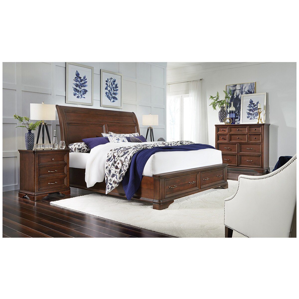 Universal Broadmoore Crosby Queen Storage Bed Costco Australia
