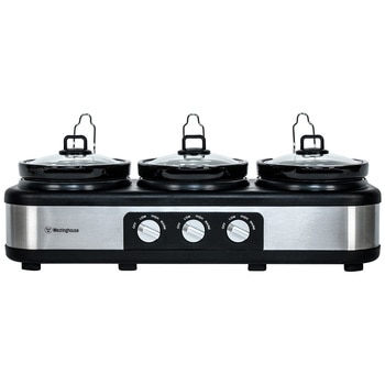 Westinghouse Slow Cooker 3 x 2.5L WHSC03SS