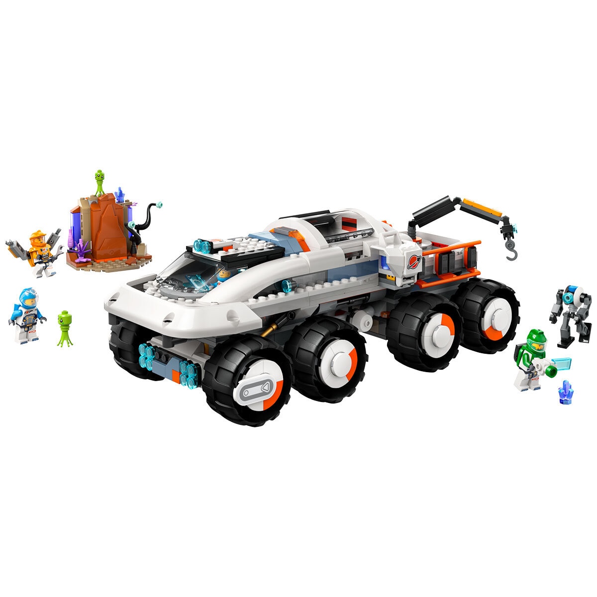 LEGO CITY Command Rover and Crane Loader 60432