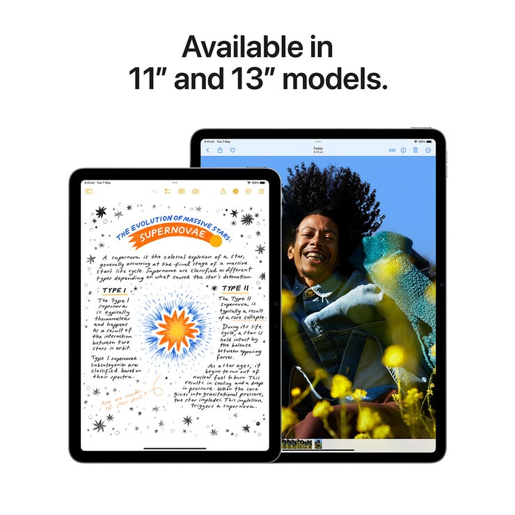 iPad Air 11 Inch Wi-Fi 1TB Starlight M2