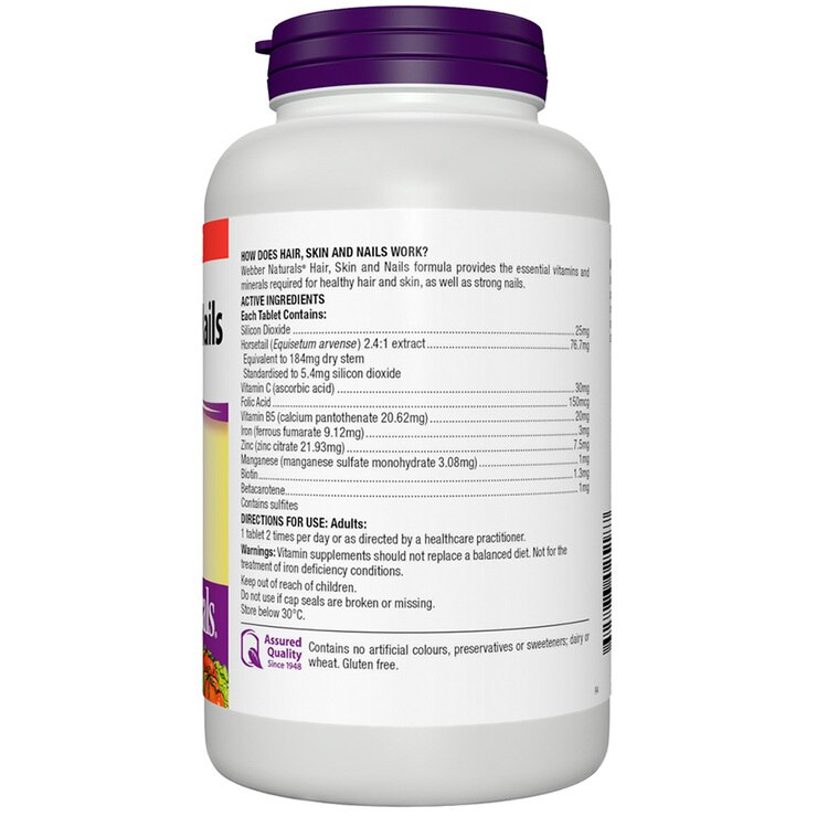 ber Naturals Hair, Skin and Nails, 250 Tablets Costco Australia