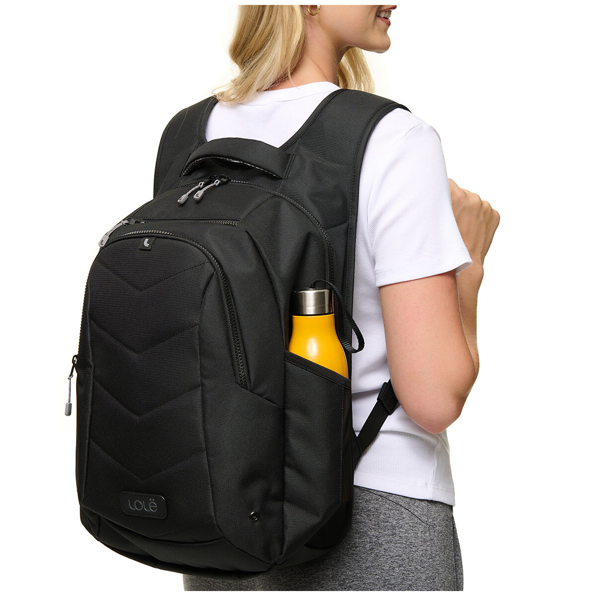 Lole Quilted Backpack Black