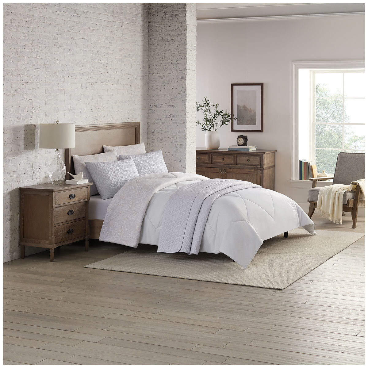 Adorn Home Comforter Set King 6 Piece Raquel