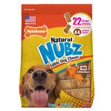 NYLABONE Nubz Dog Chews 22ct, 2-pack