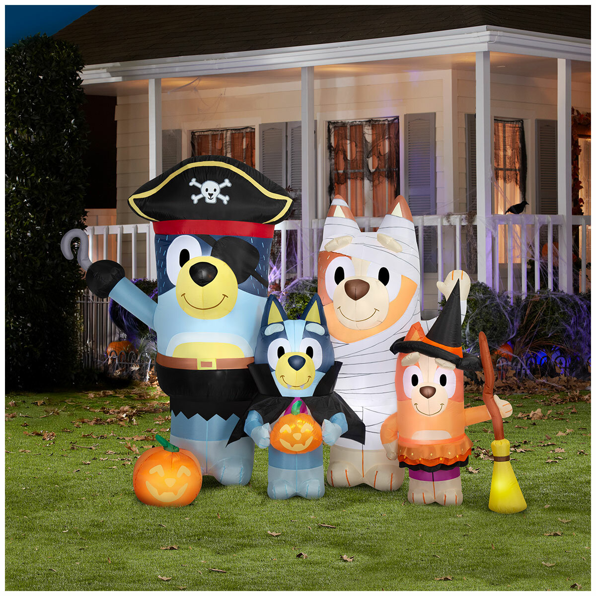 Inflatable Halloween Bluey Family Inflatable Halloween Bluey Family