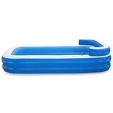 H2OGO! Inflatable Family Lounge Pool 305 x 218 x 69cm