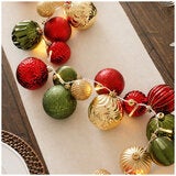 CGH Pre-Lit Ornament Garland with LED Twinkle Lights 1.8M CGH Pre-Lit Ornament Garland with LED Twinkle Lights 1.8M