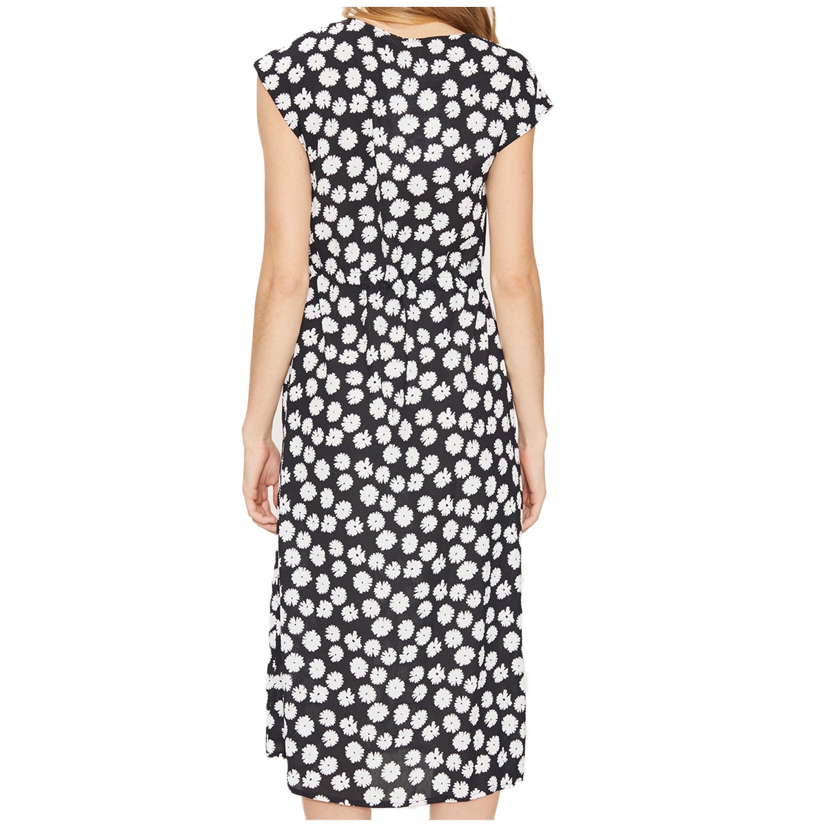 Cooper St Dress - Black/White Floral