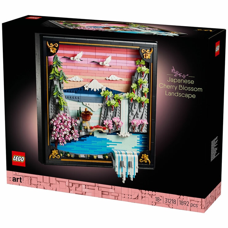 LEGO Art Japanese Cherry Blossom Landscape 31218