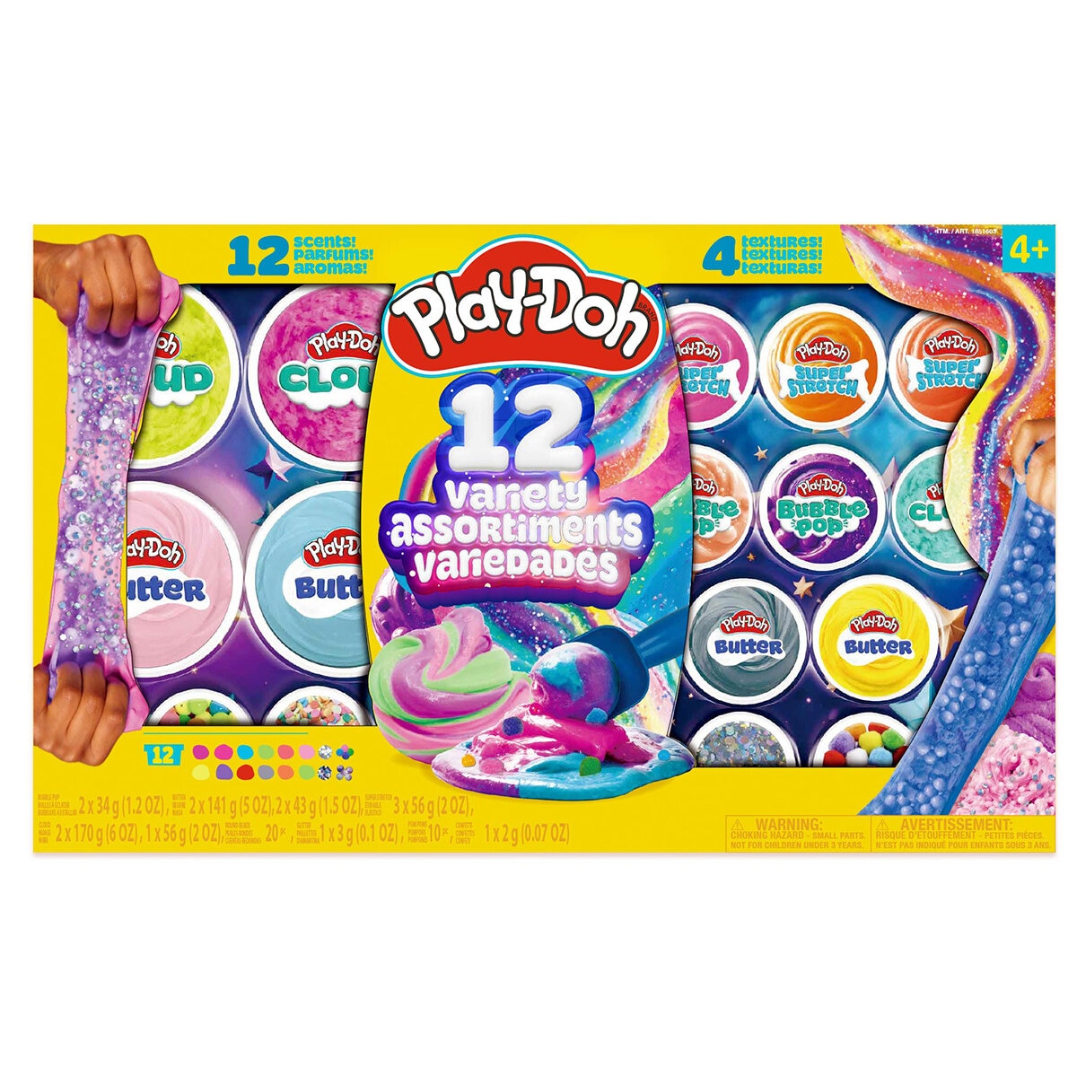 Play-Doh Variety and Air-Dry Clay Assortment