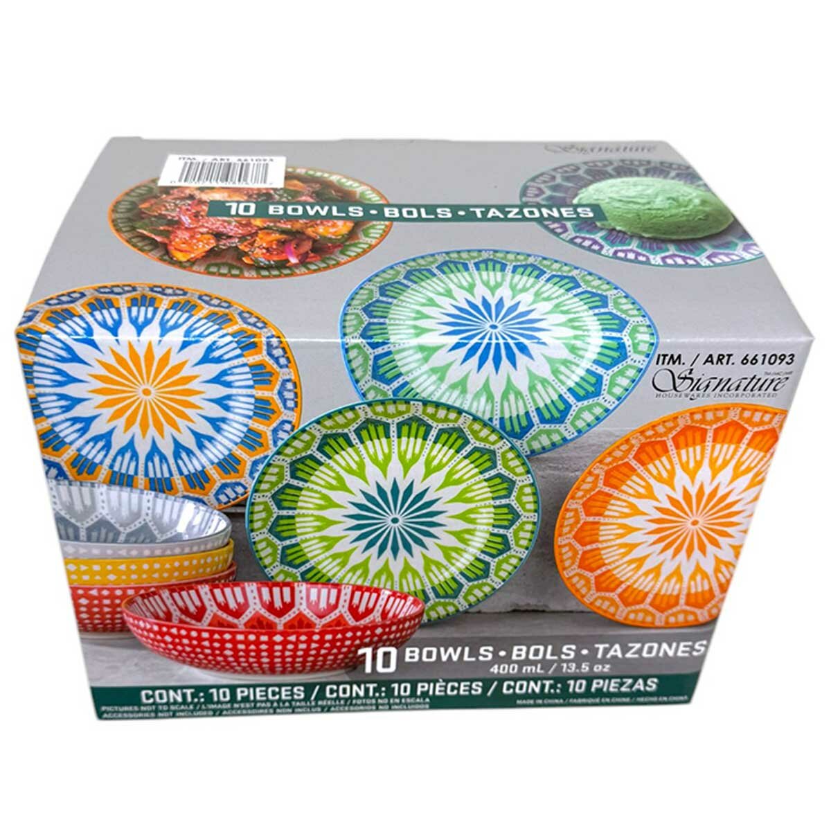 Signature Arrow Bowls 10 Piece