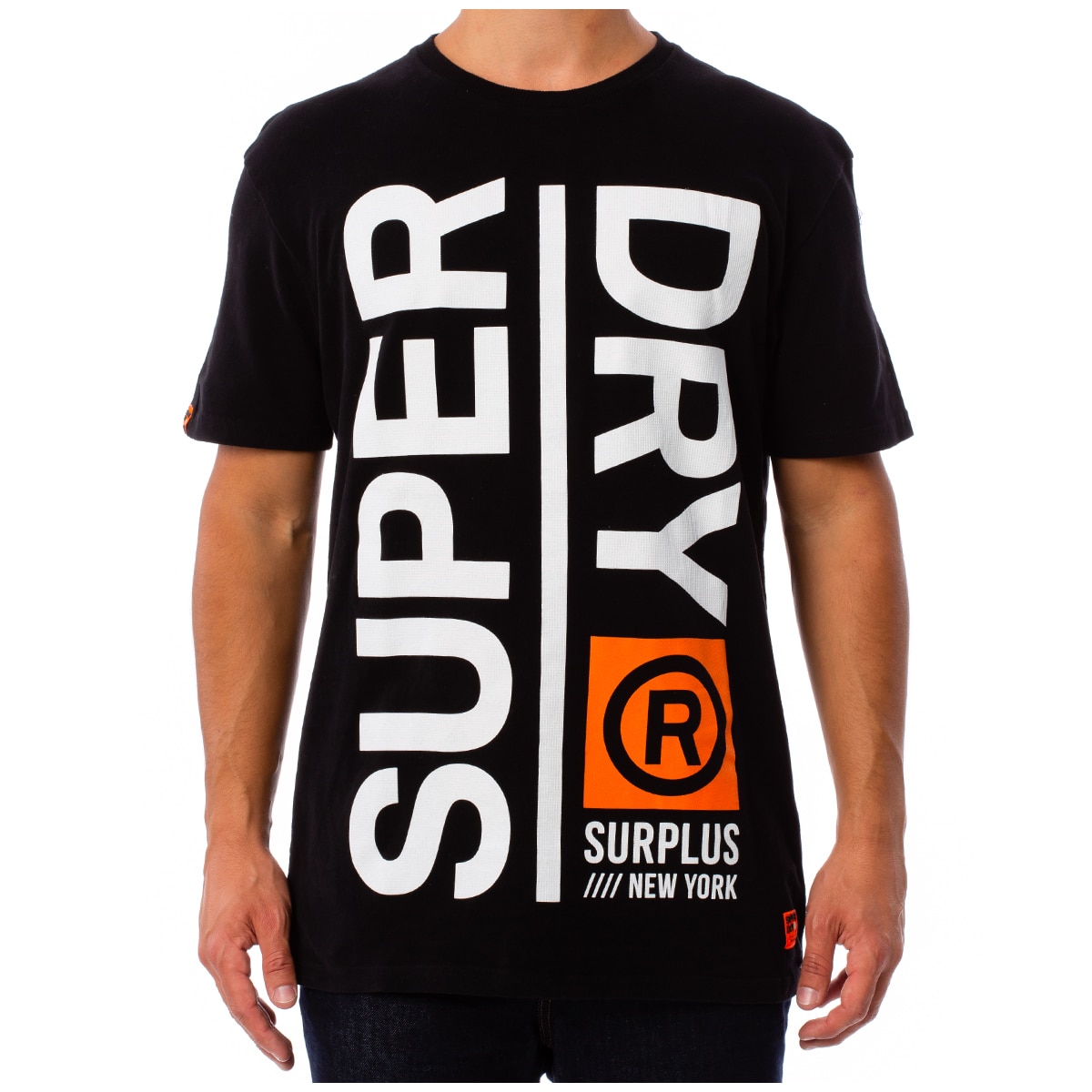 Superdry Embossed Tee - Black