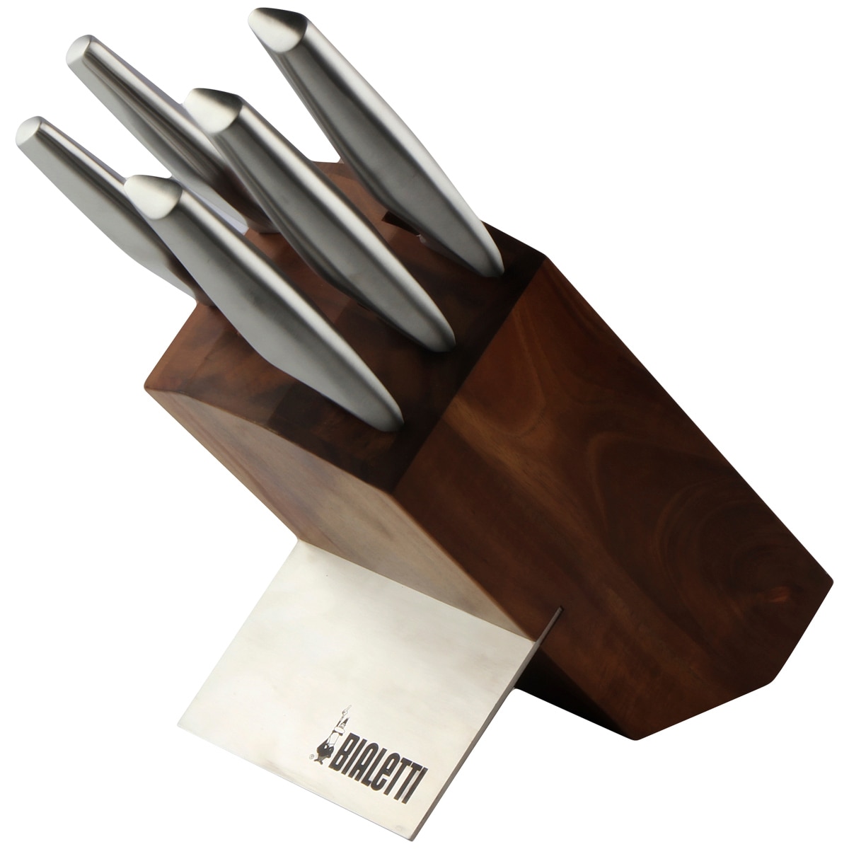 Bialetti Acciaio Duro 6 Piece Knife Block Set Costco Australia