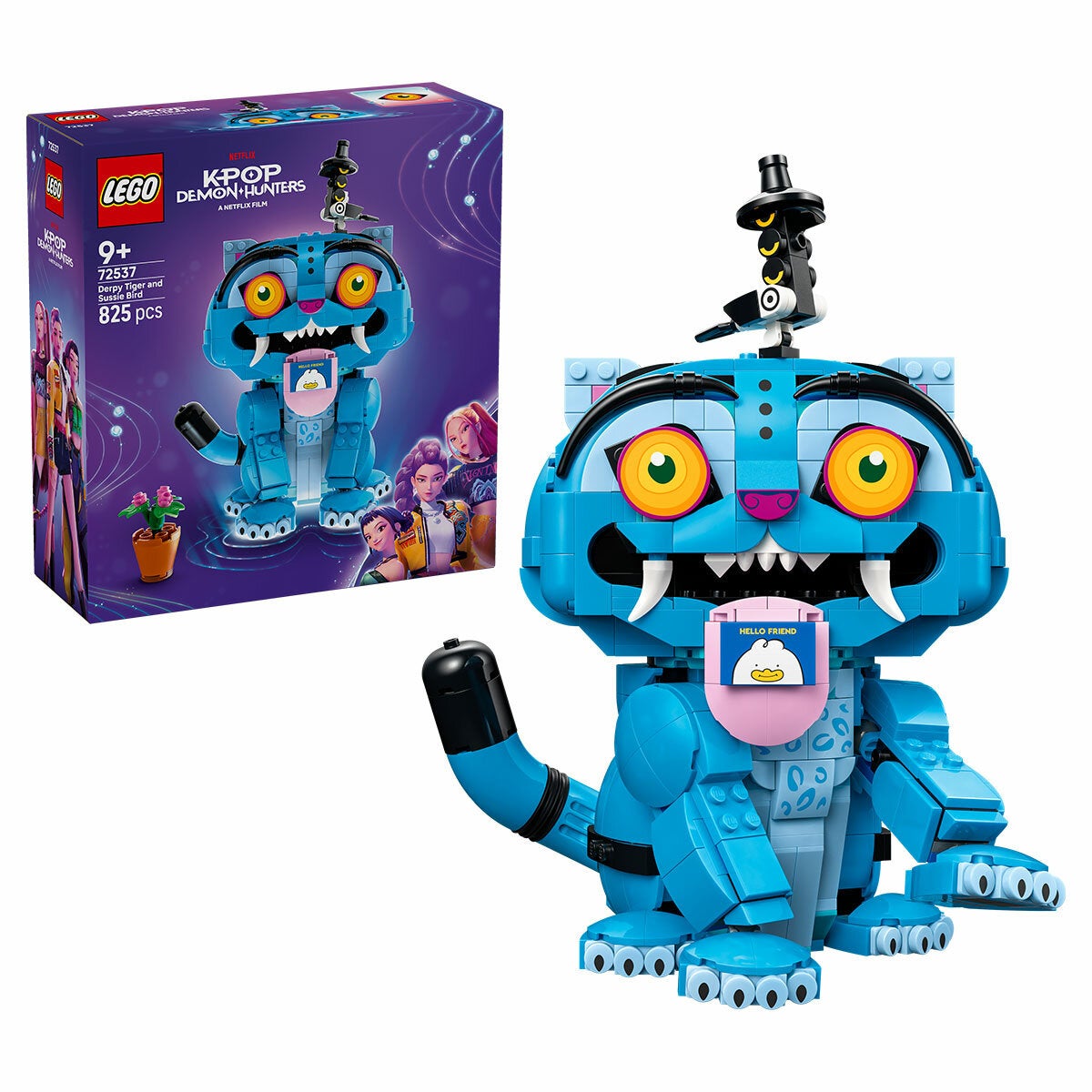 LEGO KPop Demon Hunters Derpy Tiger and Sussie Bird 72537