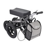 Altus Knee Scooter Walker Pneumatic Tires Titanium