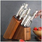 Cangshan S1 Series German Steel Forged 12-Piece Knife Block Set