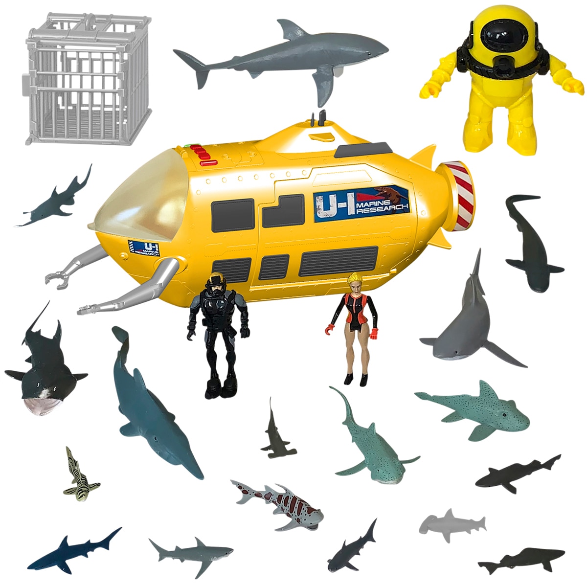 Bright Kingdom Deep Ocean Submarine Playset