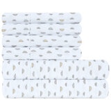 South Point Home Fashions Poly Flannel Sheet Set 6 Piece Queen Super Sun South Point Home Fashions Poly Flannel Sheet Set 6 Piece Queen Super Sun
