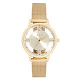 JAG Como Gold Stainless Steel Mesh Bracelet Women's Watch J2705A JAG Como Gold Stainless Steel Mesh Bracelet Women's Watch J2705A