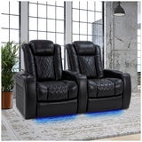 Valencia Home Theatre Tuscany Edition XL 2 Seater Black