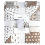 Fraiche Maison Microfiber Quilt Queen Patchwork