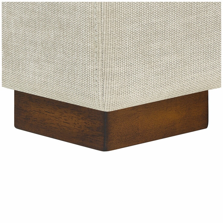 Thomasville 3 Piece Fabric Sectional with 2 Power Footrests