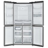 Westinghouse 492L Quad Door Fridge Matte Black