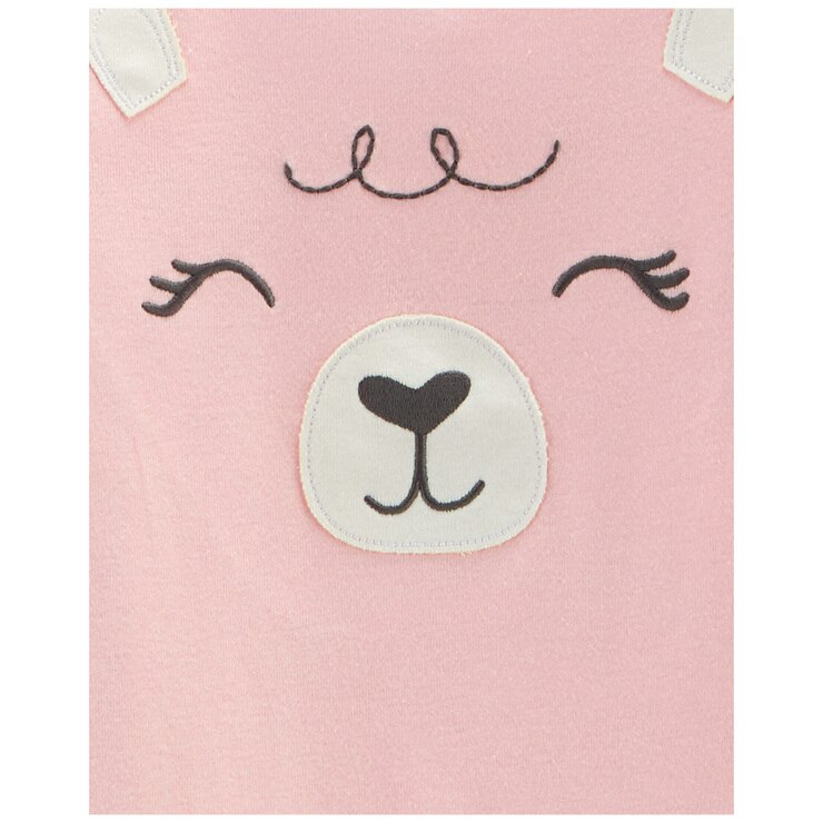 Carter's 2pc PJ Set - Pink Face Carter's 2pc PJ Set - Pink Face