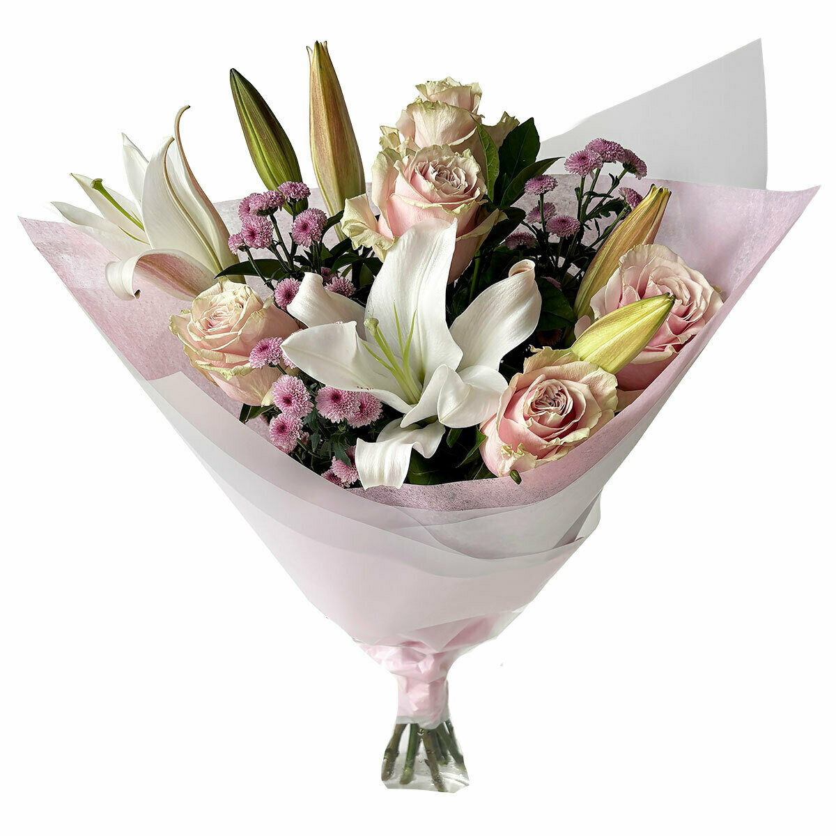 Mother’s Day Rose Lily Bouquet Mother’s Day Rose Lily Bouquet