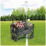 Mac Sports XL Folding Wagon with Cargo Net