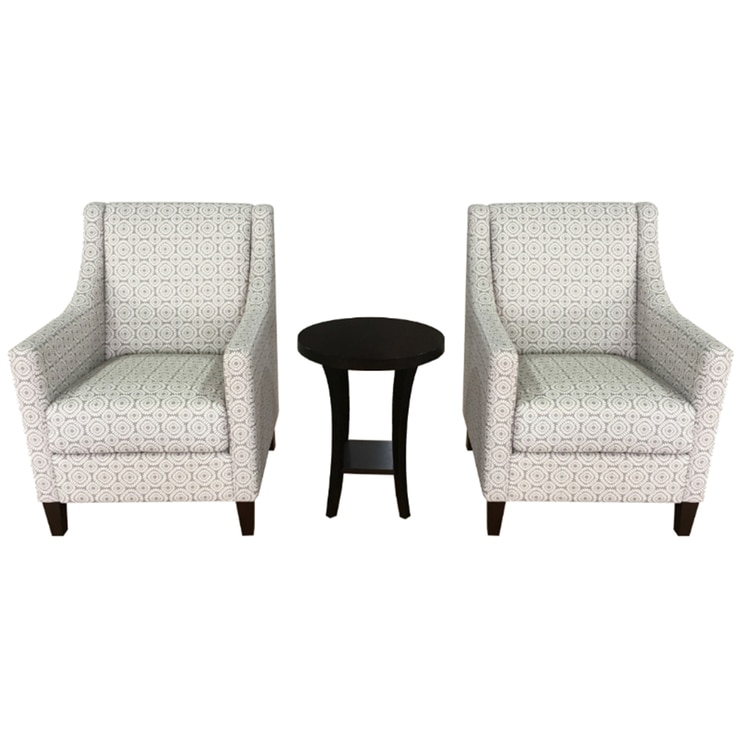 Thomasville Fabric Accent Chair & Table 3pc Costco Australia
