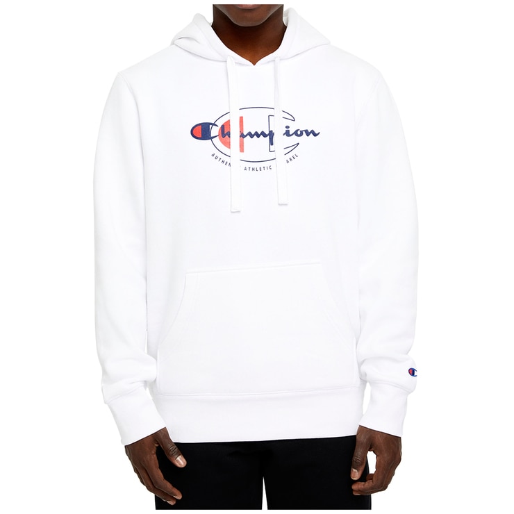 champion logo hoodie mens