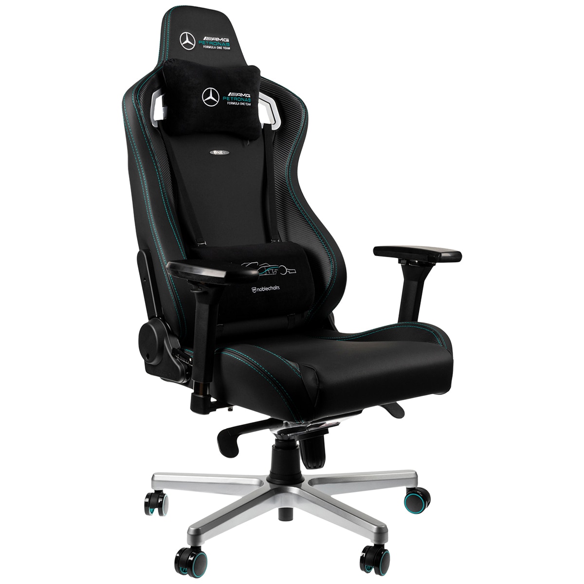 Noblechairs EPIC Mercedes-AMG Petronas F1 Team Gaming Chair Black