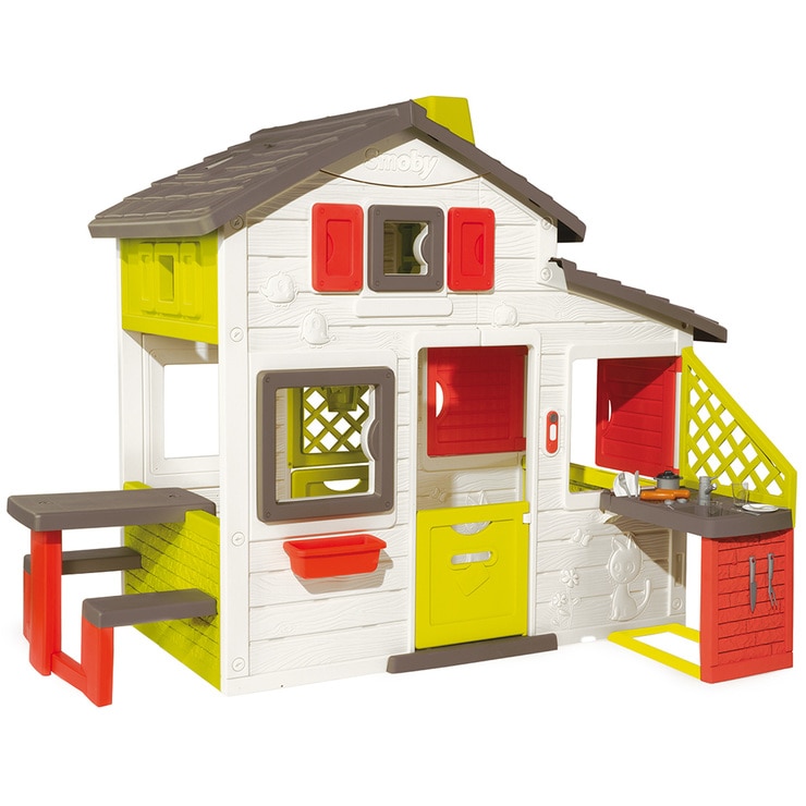 Smoby Friends House Playhouse and Kitchen Set | Costco ...