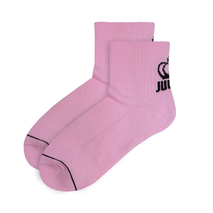 Juicy Couture Quarter Crew Women's Sock 6 Pack Pink Juicy Couture Quarter Crew Women's Sock 6 Pack Pink
