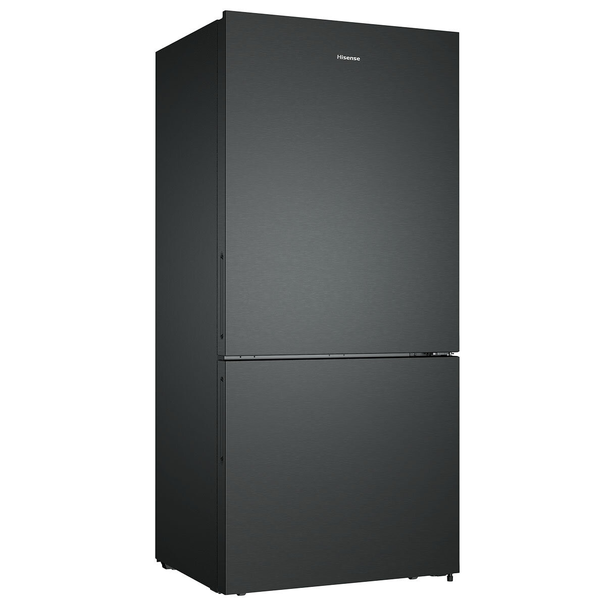 Hisense 483L PureFlat Bottom Mount Refrigerator Black Steel HRBM483B