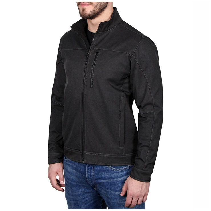 Kirkland Signature Men's Soft Shell Jacket Black Costco Australia