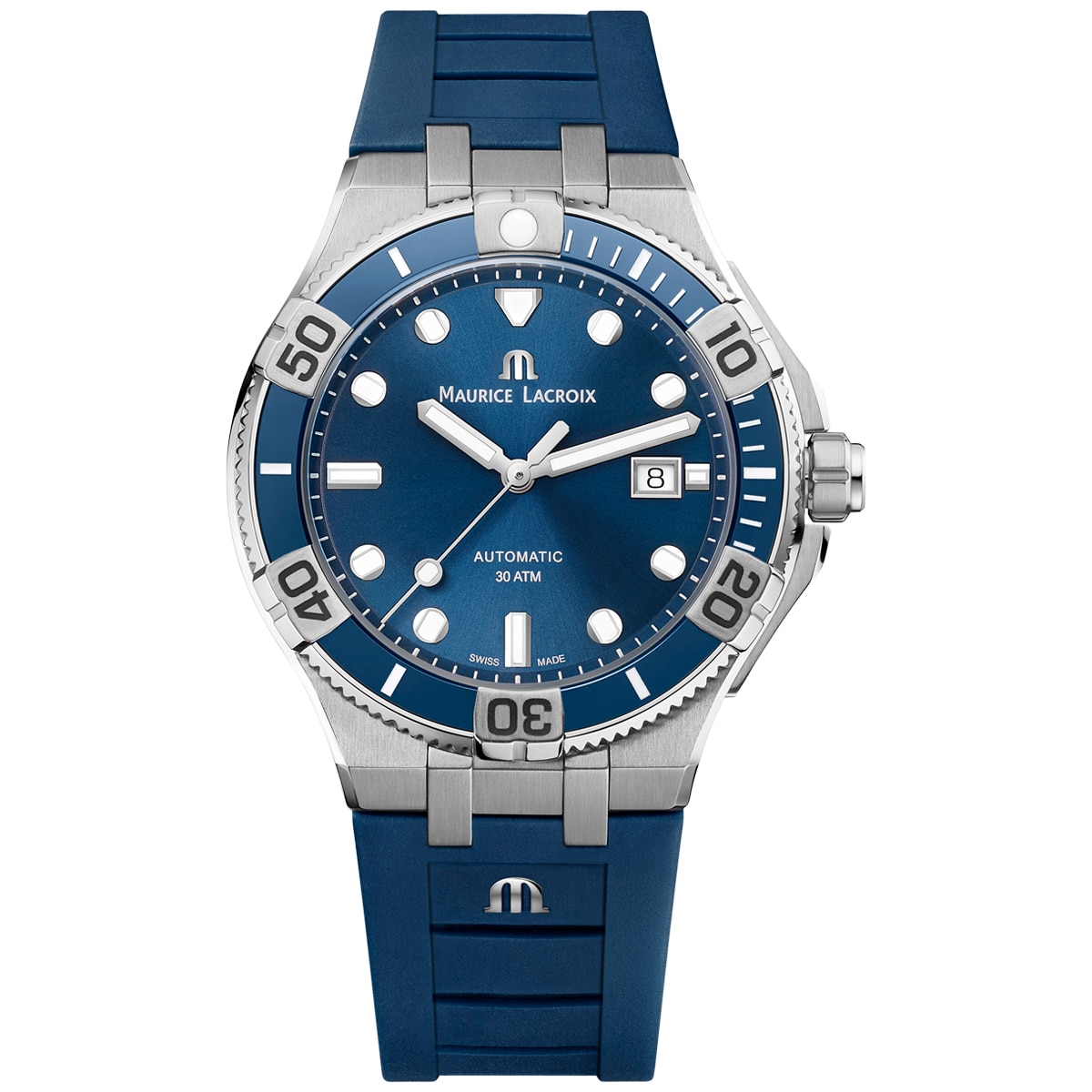 Maurice Lacroix Aikon Venturer Men's Automatic Date Navy Watch
