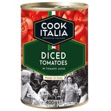 Cook Italia Diced Tomatoes 12 x 400g