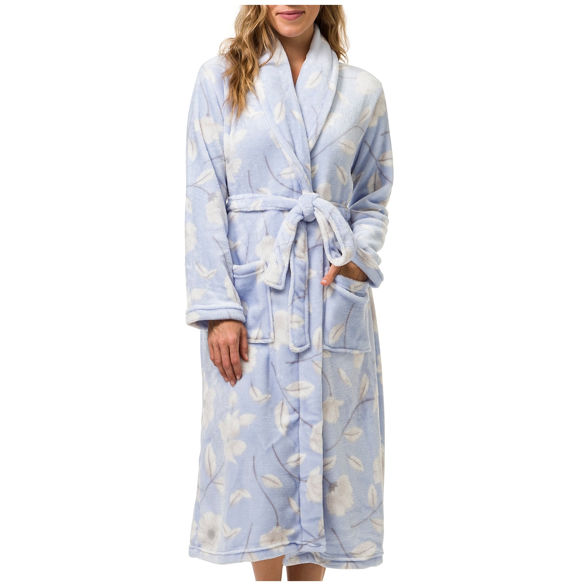 Advent Plush Robe - Floral