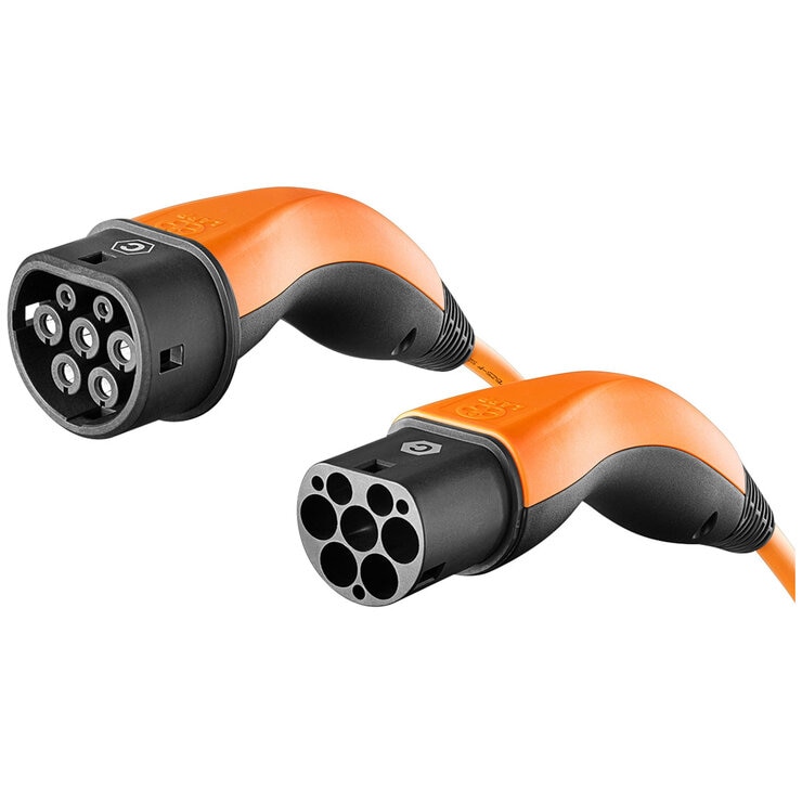 LAPP EV Helix Charge Cable Type 2 (11kW-3P-20A) 5M Orange/